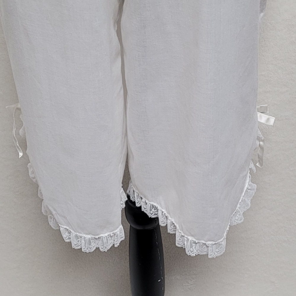 Vintage Henson Kickernick White Lace Edwardian Style Bloomers Knickers Bloomers - Picture 5 of 14